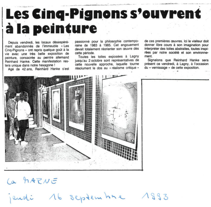 La_Marne Cinq-Pignons Zeitung Presse Zeitungsbericht Les_Cinq_Pignons_s_ouvrent_a_la_peinture Stadtgalerie Kunstausstellung Künstler