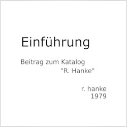 Link zum Essay: Einführung hanke