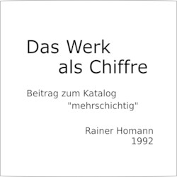 Link zum Essay: Das Werk als Chiffre