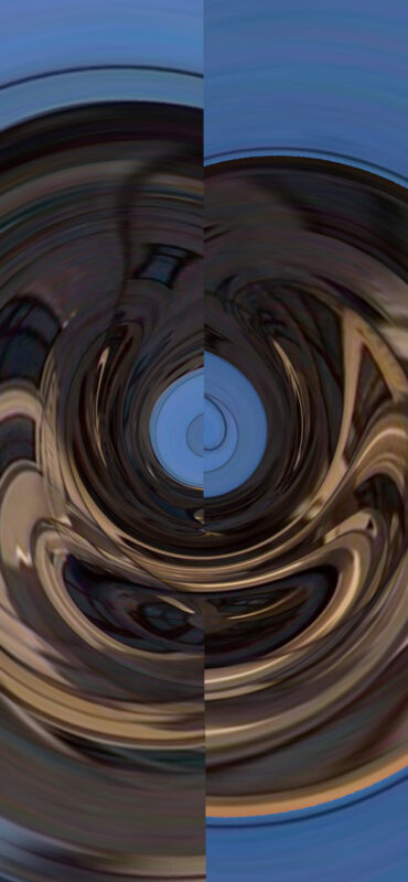 moderne Kunst Kunstwerk atypisch Fotodruck Landschaft Architektur Fassade Spiegelung Matrix Realität verändert variabel normiert Raster Modifikation manipulieren digital Farbkontrast Umwandlung Derivat Illusion Imagination Individualität Inspiration Intuition Fiktion Konzeptkunst