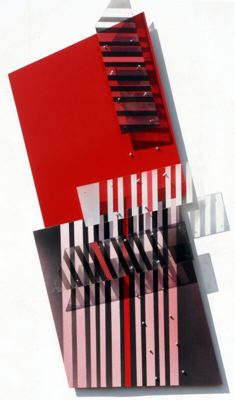 moderne Kunst Kunstwerk Künstler unorthodox Tableau Dibond Acrylglas normiert Modul Zahl Barcode Raster normiert Raum variabel Schattenspiel Segment Kombination virtuos mehrdeutig Schattenspiel Code kontrastreich standardisiert gleichförmig standardisiert intuitiv Typisierung Ordnungsprinzip Systematik Raumzuordnung Ebene Struktur