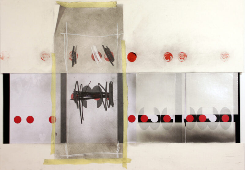 zeitgenössische Kunst Kunstwerk atypisch Laserdruck Kreide Papier Druck Module Matrix Realität variabel normiert Modifikation Umwandlung Illusion Imagination Individualität Inspiration Intuition Fiktion